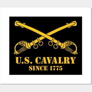 Mod.2 US Cavalry Army Branch Crossed Sabers Posters and Art